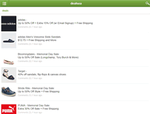 Tablet Screenshot of dealsea.com